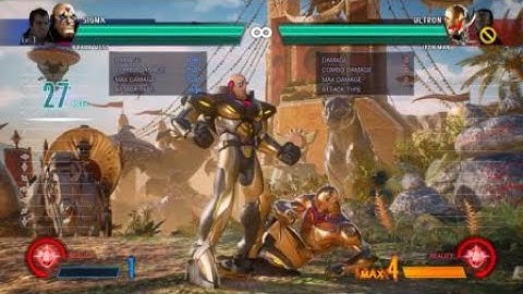 MARVEL VS. CAPCOM: INFINITE Sigma corner combo 7501 dmg