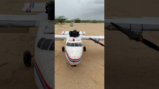Homemade Rc Big Plane Full Risk On Camera