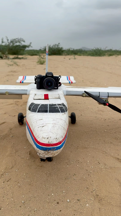Homemade RC Big Plane 😱🛫 Full Risk On Camera 📸 #shortsfeed #shortsviral #shorts #trendingshorts
