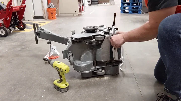 Changing the drum on an EZ-8 Floor Sander