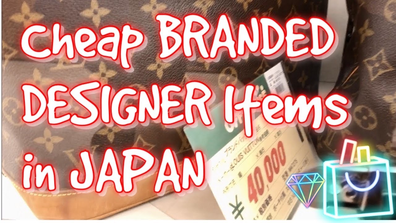 PRELOVED BRANDED DESIGNER ITEMS (Bags, Purses, Watches) in JAPAN - YouTube