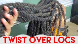 Havana Twist Over Locs