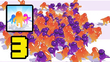 Jelly Clash 3D Gameplay Walkthrough Part 3 (Android,IOS)