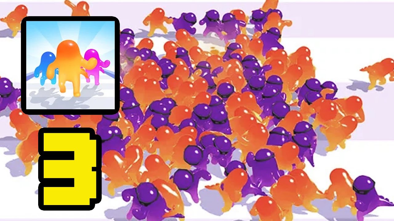 Jelly Clash 3D Gameplay Walkthrough Part 3 (Android,IOS)