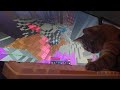 cat plays minecraft
