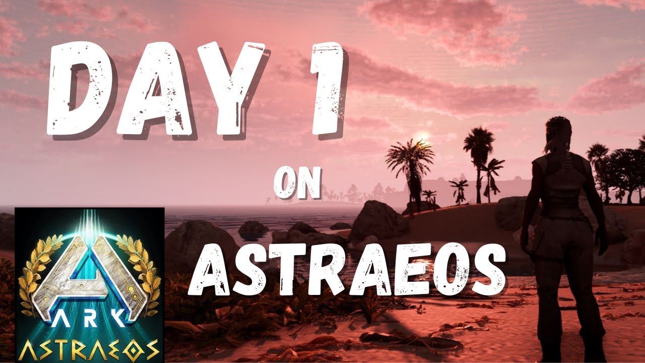Starting FRESH on ASTRAEOS the NEW Ark Survival Ascended DLC - DAY 1 ...