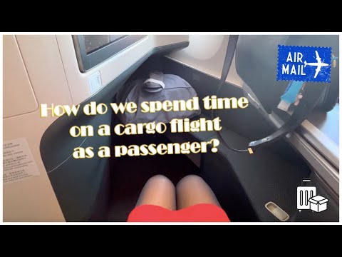 Flying on a Cargo Flight from NYC to HK | Flight Attendant's Vlog