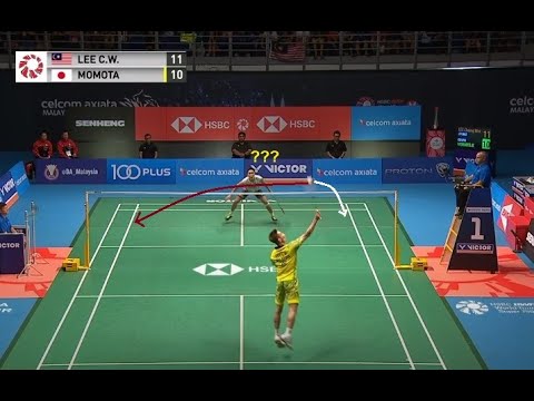 Badminton Reverse Slice Drop like Lee Chong Wei