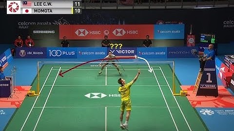 Badminton Reverse Slice Drop like Lee Chong Wei