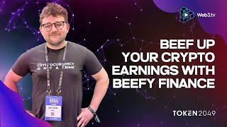 Jack Gale, Core Contributor Of Beefy At Token 2049 Dubai 2024