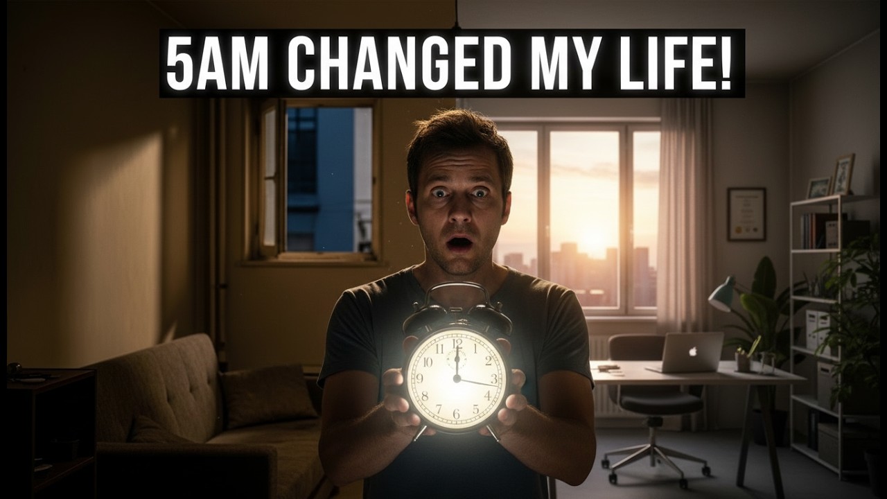 The 5AM Rule That Changed His Life Forever (English Learning ...