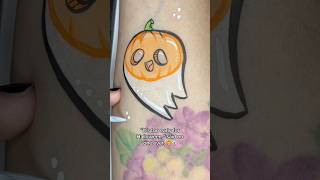 🎃 100 days until Halloween… and we’re SO ready! 👻 Adorable Pumpkin Ghost by @carolinathedoodler