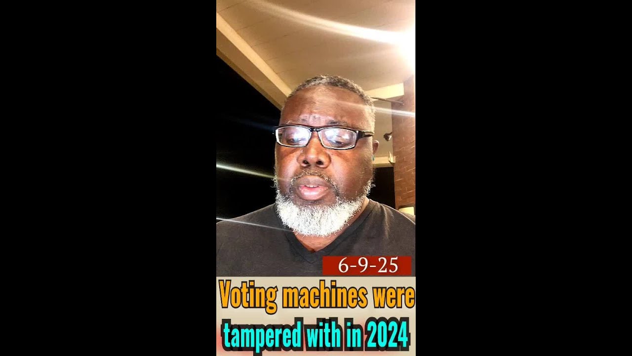 New bombshell reporting: voting machines tampered with before 2024 general elections