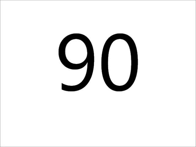 How to Pronounce 90 - YouTube