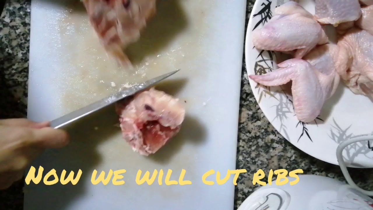 How to cut whole chicken YouTube