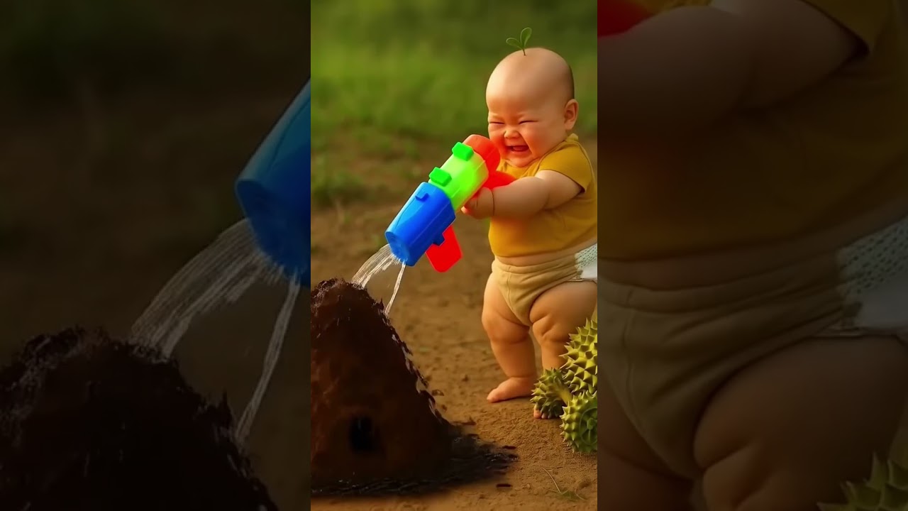 Baby in Trouble! 🐜😲 Cute Baby vs Army of Ants | Funny Animated Short