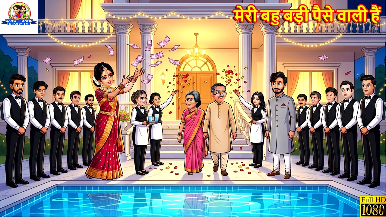 मेरी बहु बड़ी पैसे वाली हैं | Hindi Kahani | Hindi Cartoon | Moral Stories | Hindi Story |Kahaniya