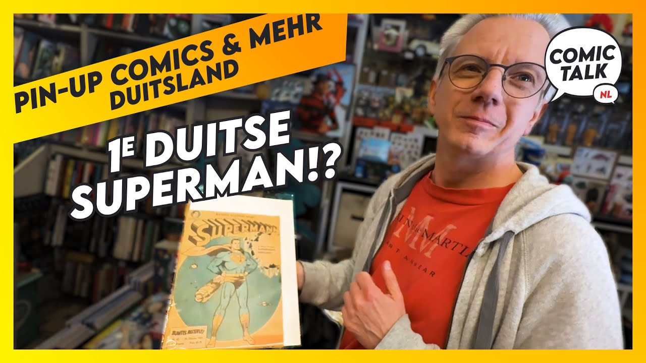 PIN-UP Comics & Mehr - Comics scoren in Duitsland, de aller eerste Duitse Superman comic?