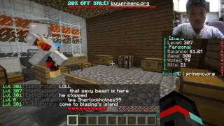 ANOTHER HACKER! PrimeMC | Skyblock Ice #2