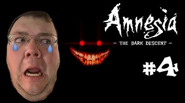 ALMOST CRYING IN FEAR | Amnesia: The Dark Descent (BLIND) - Part 4