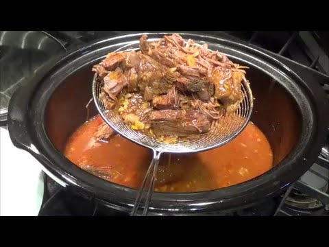 Slow Cooker Shredded Beef