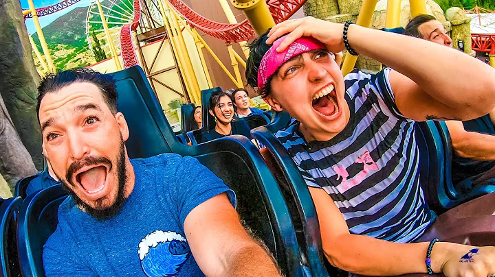TAKING OVER AN AMUSEMENT PARK!! w/ Sam, Colby, Cor...