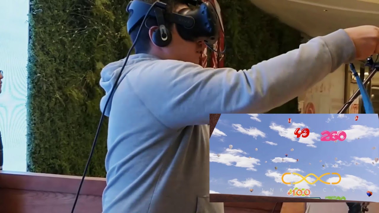 Amazing and Fun Virtual Reality Hot Air Balloon Game for Event. YouTube