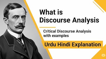 Discourse | Discourse Analysis | What Critical Discourse Analysis in Hindi Urd #discourse #bsenglish