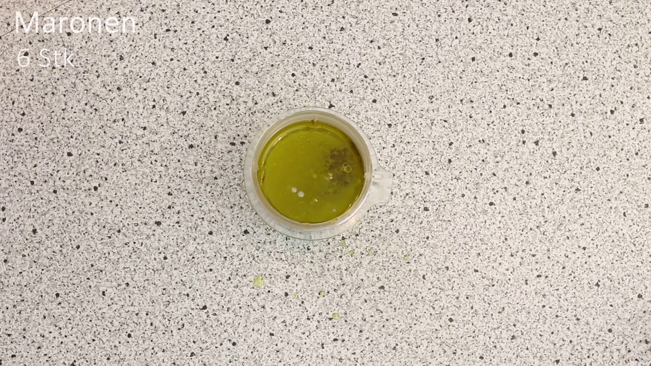 Zitronen Maronen Dressing