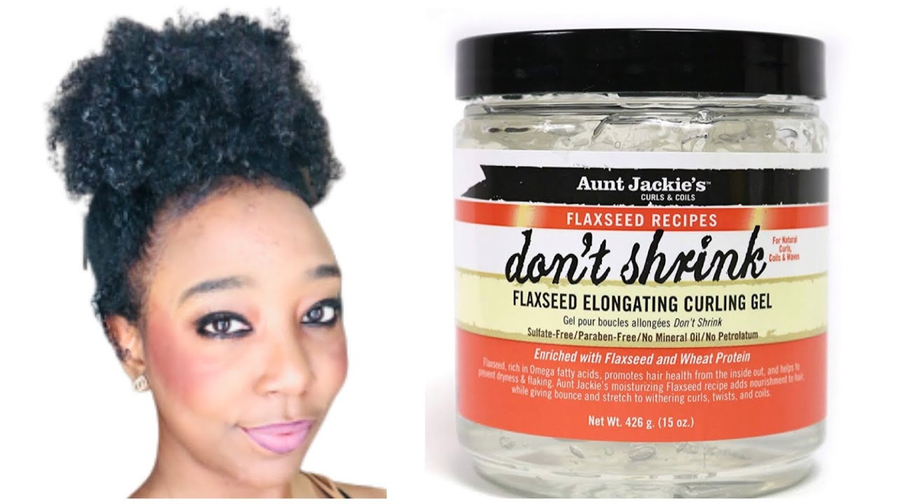 AUNT JACKIE’S DON’T SHRINK ELONGATING GEL REVIEW NATURAL HAIR WASH