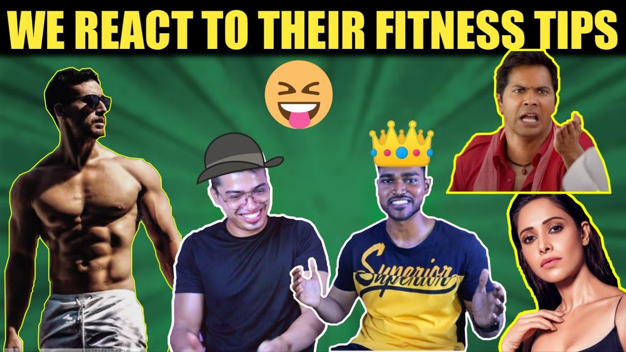 Reacting To Bollywood Fitness Tips 🤣 / Exposing Bollywood stars