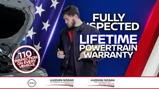 Quality Preowned Vehicles Inside and Out at Hudson Nissan