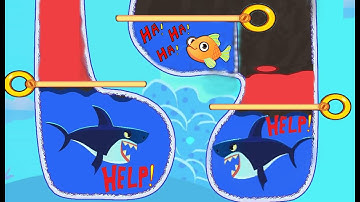 SAVE THE FISH All levels gameplay walkthrough Android IOS