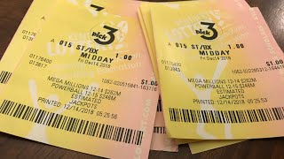 I WON THE PICK 3 BX Kentucky lottery tickets.