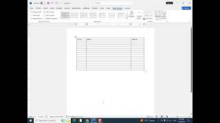 How to Draw Tables in MS Word | MS Word Tutorial,#it nectar