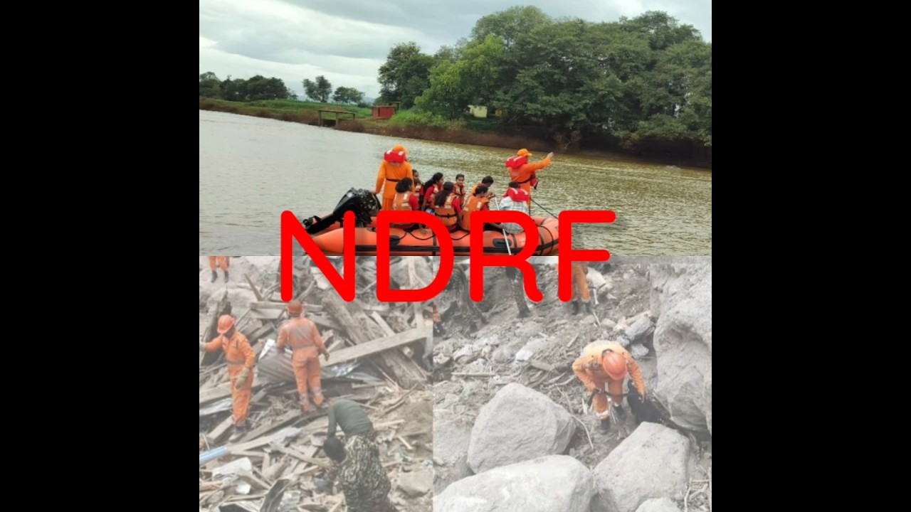 NDRF & SDRF full form - disaster management 