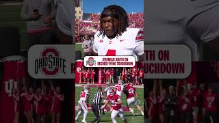 Jeremiah Smith on Record-Tying Touchdown | Ohio State Football