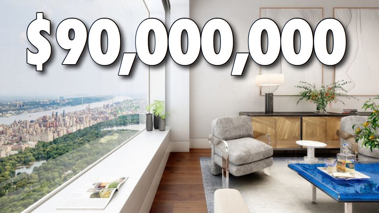 NYC's Most Expensive Apartment 90 Million Luxury Penthouse YouTube