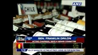 Drilon confident sin tax bill to become law by year-end