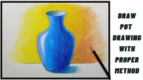 Object drawing how to draw pot #Elementary #Intermediate