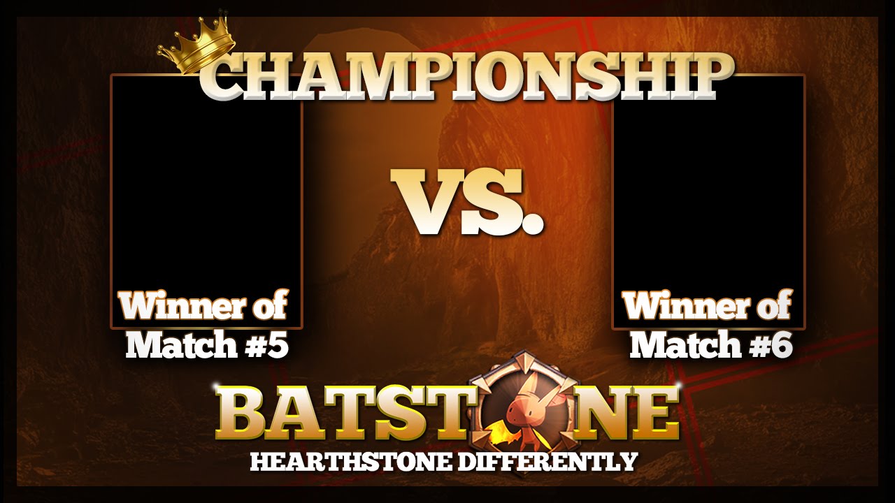 CHAMPIONSHIP Winner of Match 5 vs Winner of Match 6 YouTube