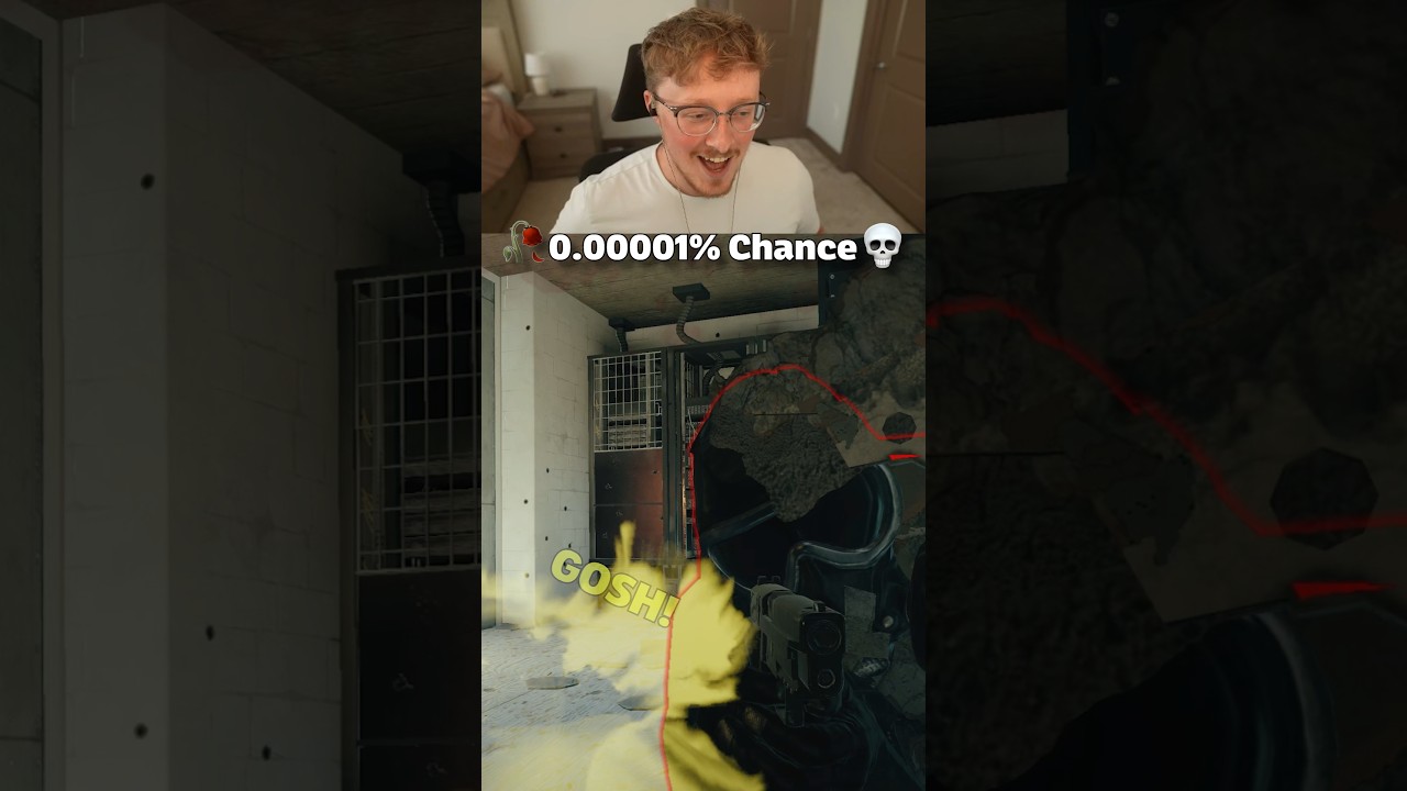 Impossible shot on 1v1 old siege💀🤯
