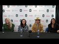 ALI KRIEGER & ASHLYN HARRIS, GOTHAM FC FIRST PRESS CONFERENCE