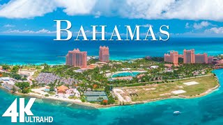 FLYING OVER BAHAMAS (4K UHD) - Relaxing Music Along With Beautiful Nature Videos