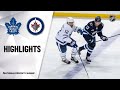 Maple Leafs @ Jets 4/24/21 | NHL Highlights