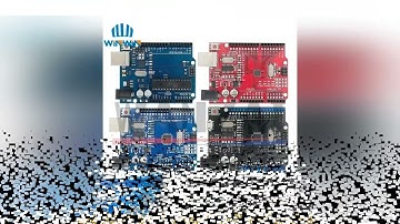 Placa de Desenvolvimento UNO R3 com Cabeçalho Reto Pin e Cabo ATmega328P CH340 CH340G Arduino