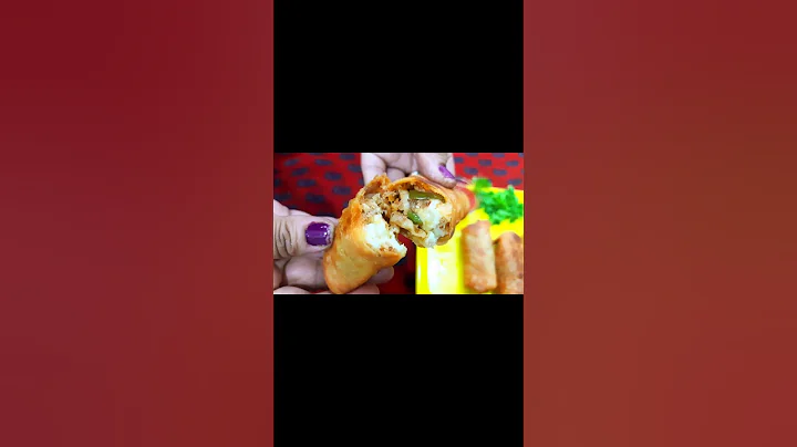 Chicken Cheese Spring Rolls Recipe Coming Soon | Iftar Special Recipe | #springroll #chicken #shorts