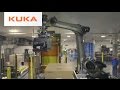 Albertsons palettise avec les robots kuka dans un systme demballage flexible