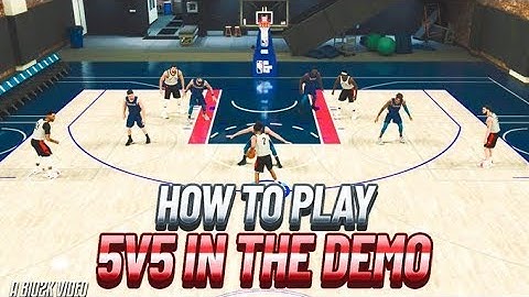 HOW TO "UNLOCK" 5 ON 5 GAMEPLAY IN THE 2K20 DEMO! LEAKED MYTEAM NEWS! NBA 2K20 DEMO