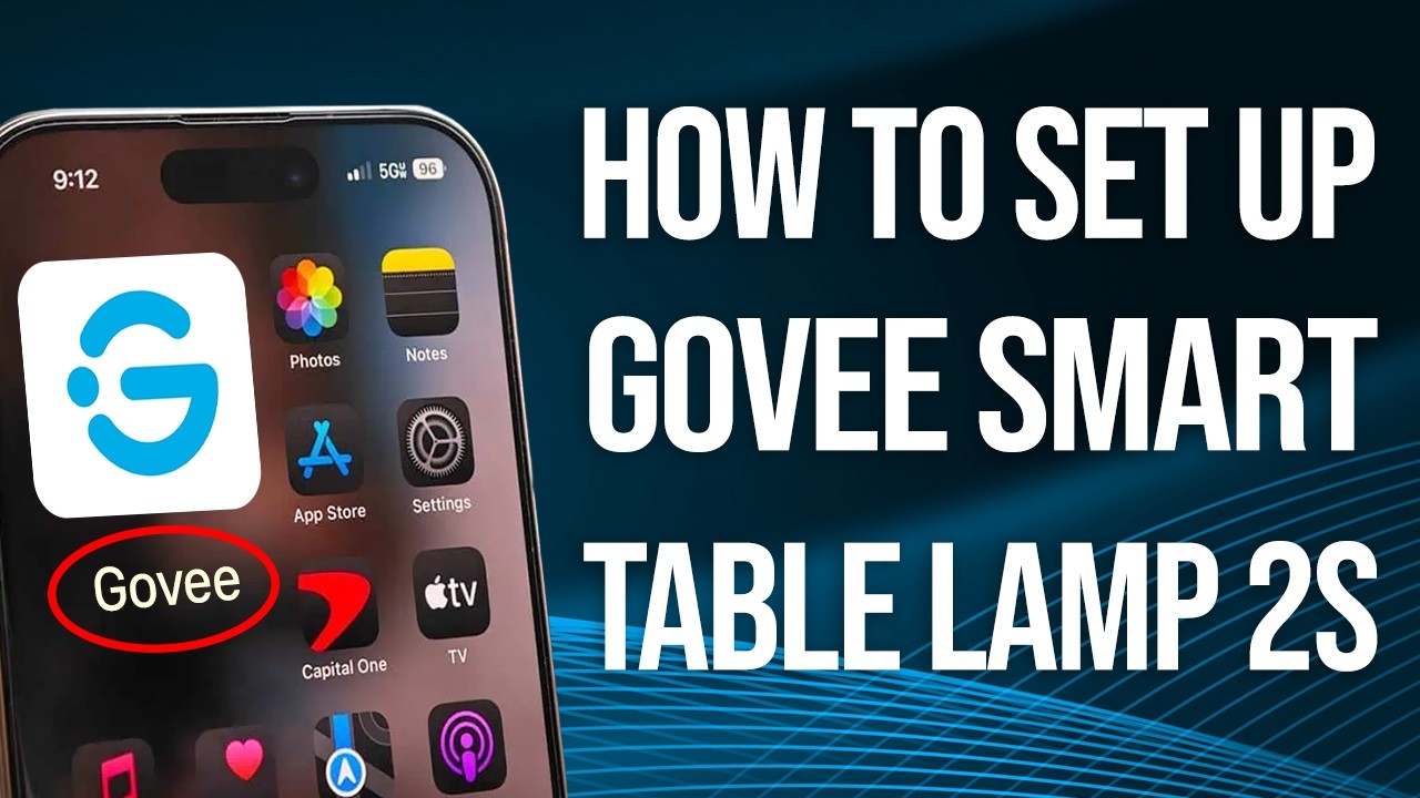 How To Set Up Your Govee Smart Table Lamp 2s: Quick Start!